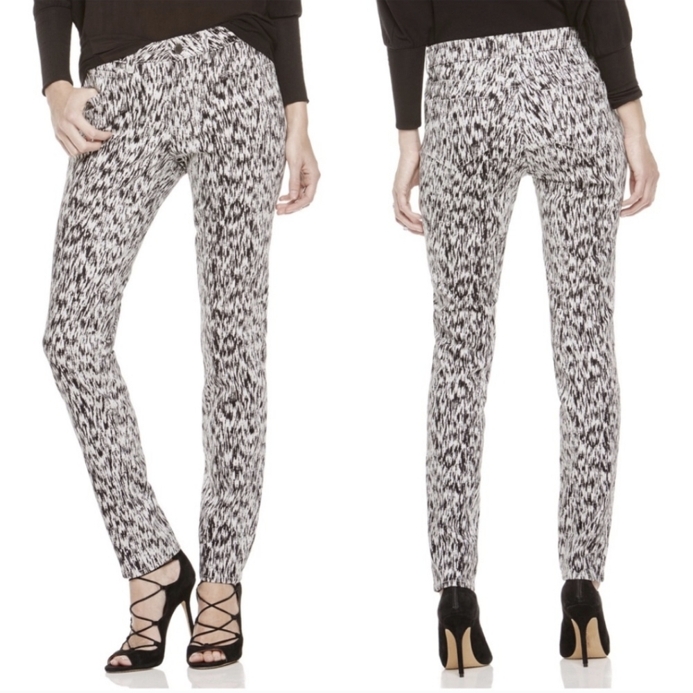 Two by Vince Camuto Gravel Plains Skinny Jeans, Black and Gray, Size 28/6